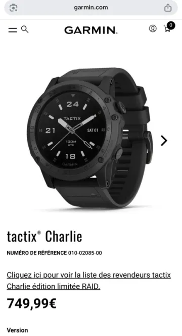 Used Garmin tactix Charlie bike — image 3 of 3