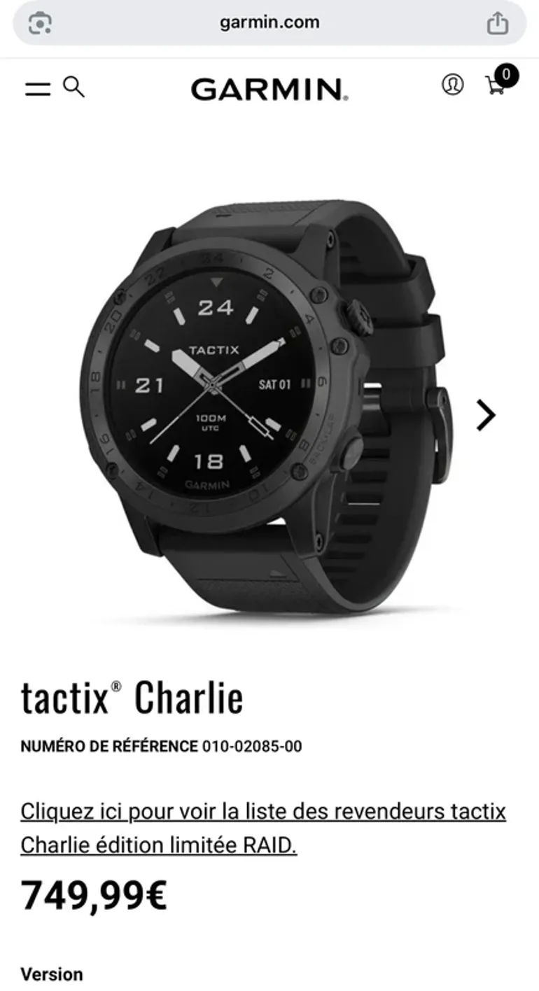 Garmin tactix Charlie bike de segunda mano — imagen 3 de 3