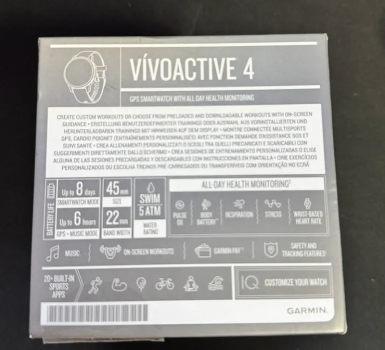 Gebrauchtes Garmin Vivoactive 4 bike — Bild 3 von 3