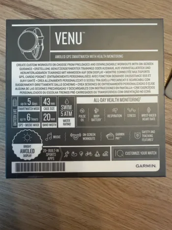 Garmin Venu 2 bike d'occasion — image 9 sur 9