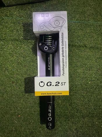 Gebrauchtes byschulz G.2 ST Parallelogramm Federsattelstütze 31, 6mm bike