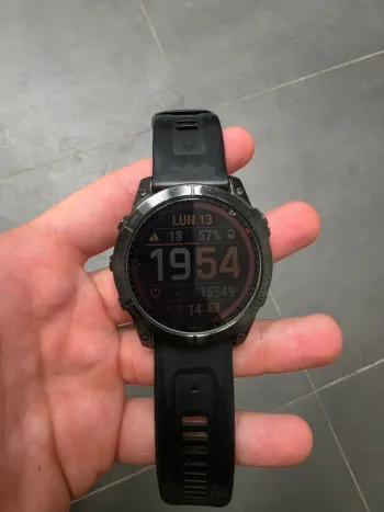 Used Garmin Fenix 7X Solar bike