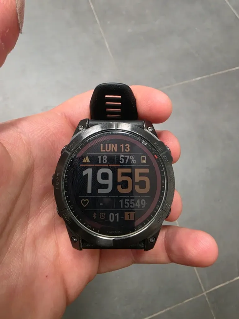 Used Garmin Fenix 7X Solar bike — image 3 of 6