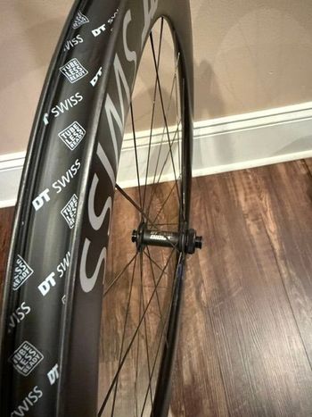 Used Dt Swiss ARC 1600 Dicut DB 50 Wheelset bike — image 9 of 11