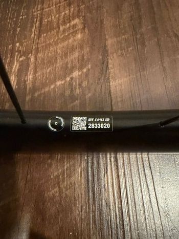 Used Dt Swiss ARC 1600 Dicut DB 50 Wheelset bike — image 4 of 11