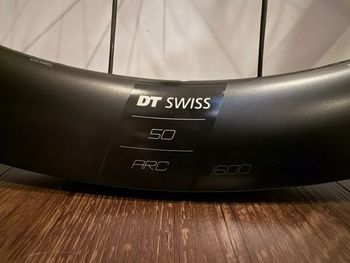 Used Dt Swiss ARC 1600 Dicut DB 50 Wheelset bike — image 5 of 11