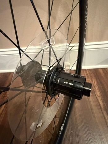 Used Dt Swiss ARC 1600 Dicut DB 50 Wheelset bike — image 10 of 11