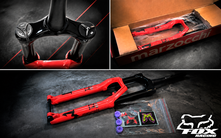 Used Marzocchi New Fork BOMBER 36 Z1 29" 170mm GRIP Sweep-Adj Boost 15x110 Conique déport 44mm – Rouge bike — image 1 of 5