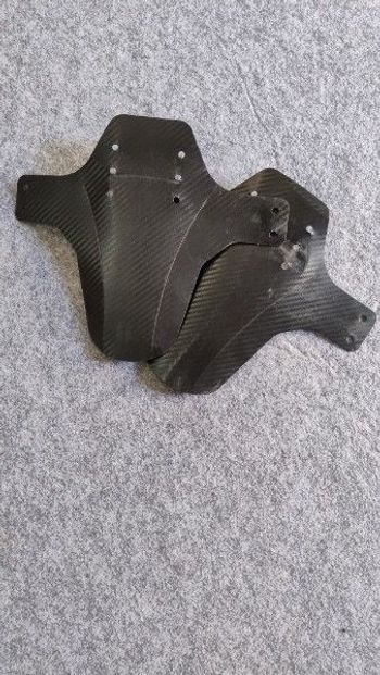 Gebrauchtes Mammut Parafanghi in plastica bike