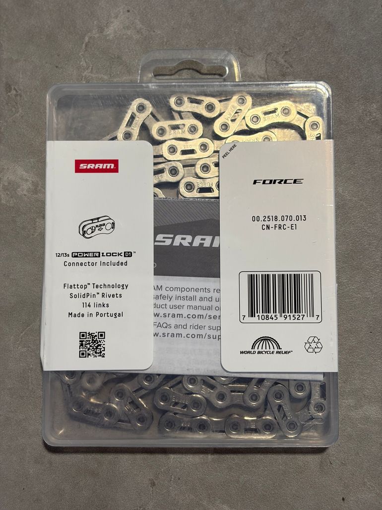Używany Sram Force Chain 12/13v XPLR 114 links 2026 bike — zdjęcie 1 z 3