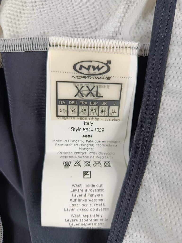 Použité Northwave cuissard court velo homme taille xxl -30 7991 cyclisme route respirant bike — obrázek 3 z 8