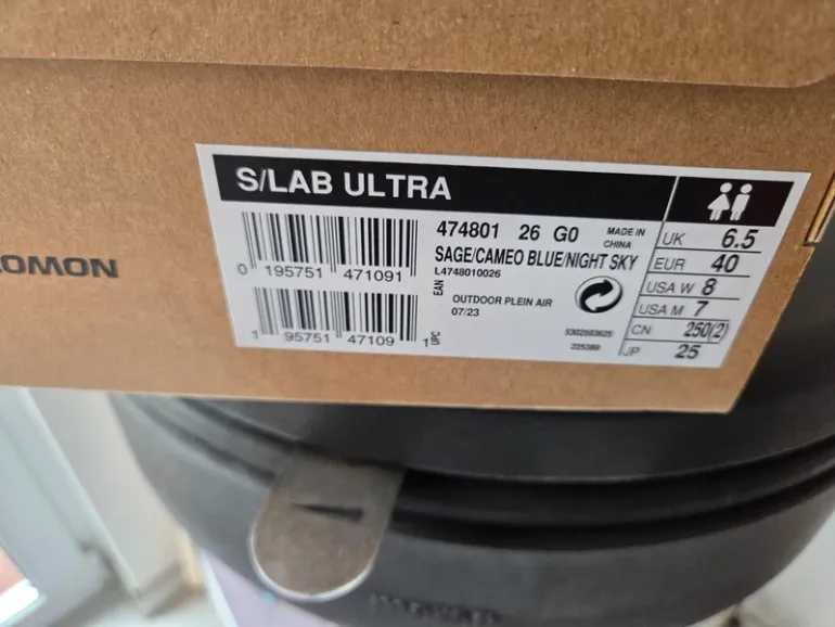 Używany Salomon Trailrunningschuh 40 bike — zdjęcie 4 z 5