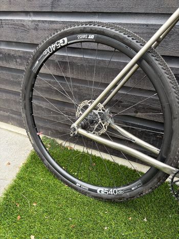 Used Dt Swiss G540 Gravel Wheelset with Tyres bike — image 2 of 5