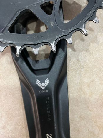Used Sram X0 Quarq Crankset 2024 bike — image 4 of 6