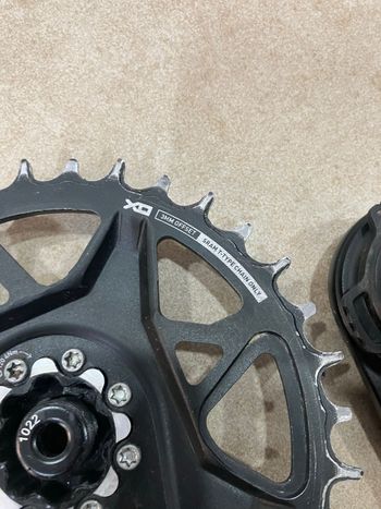 Used Sram X0 Quarq Crankset 2024 bike — image 3 of 6