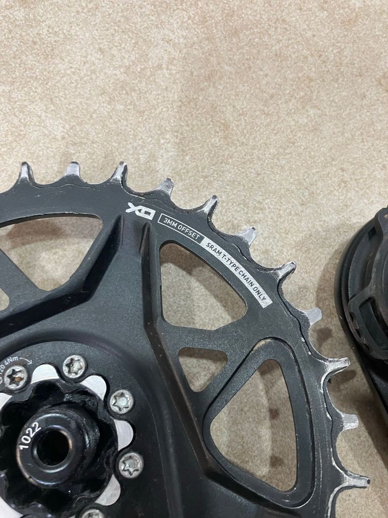 Used Sram X0 Quarq Crankset 2024 bike — image 3 of 6