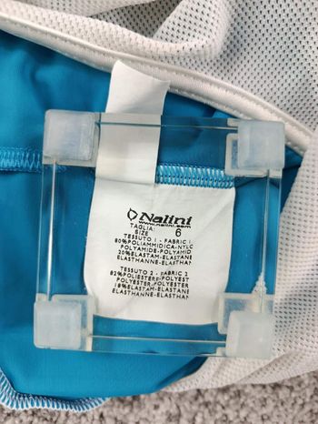 Použité Nalini cuissard court velo homme taille xxl -35 7957 cyclisme route respirant Bouygues Telecom bike — obrázek 3 z 6