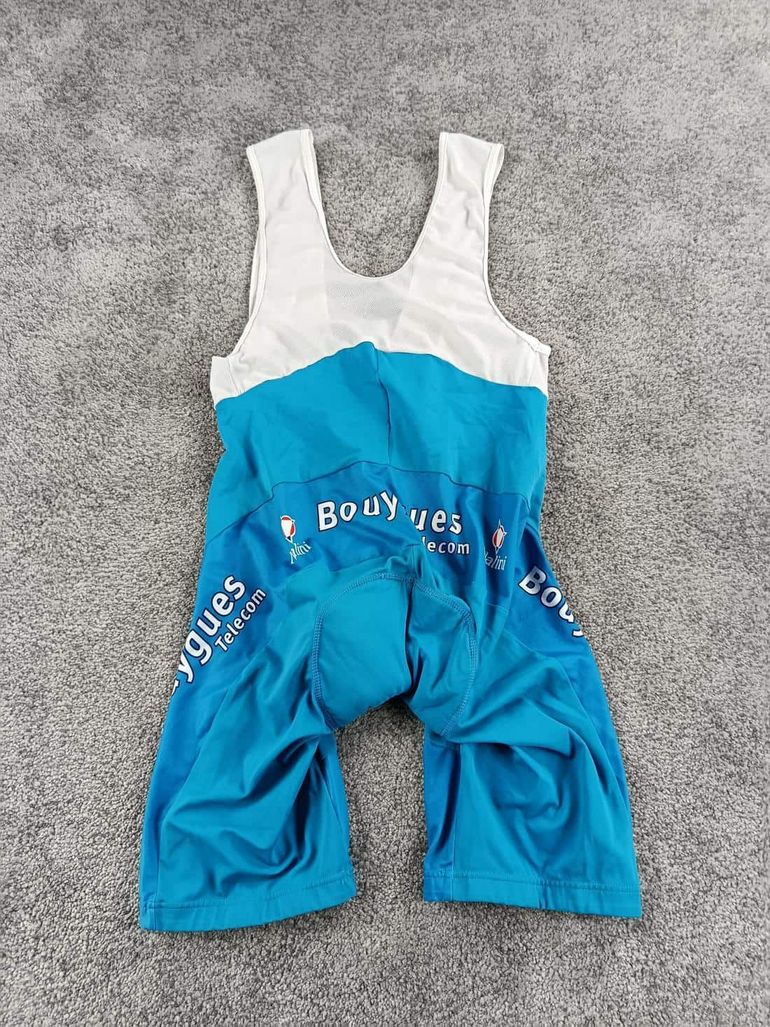 Použité Nalini cuissard court velo homme taille xxl -35 7957 cyclisme route respirant Bouygues Telecom bike — obrázek 4 z 6