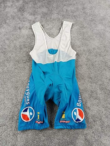 Použité Nalini cuissard court velo homme taille xxl -35 7957 cyclisme route respirant Bouygues Telecom bike