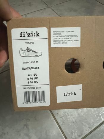Fizik OVERCURVE RS bike d'occasion — image 2 sur 5