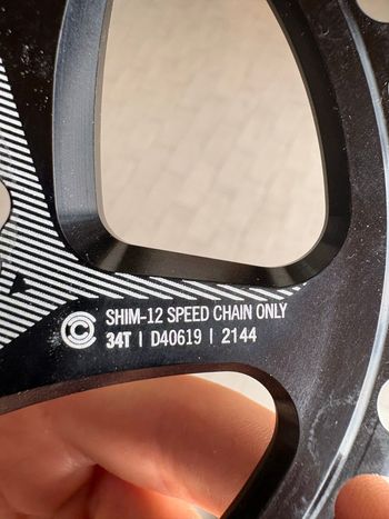 Used Race Face Narrow Wide Direct Mount CINCH 34t Chainring bike — image 3 of 3