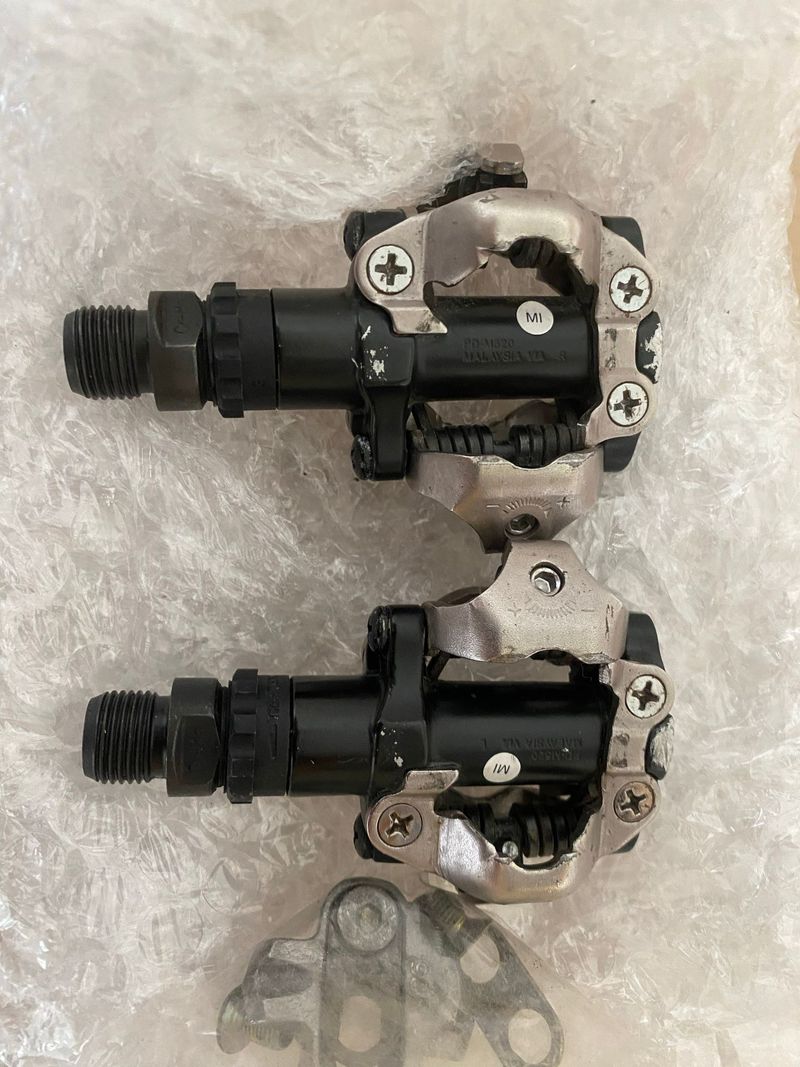 Used Shimano SPD PD-M520 Pedals Drivetrain & Pedals
