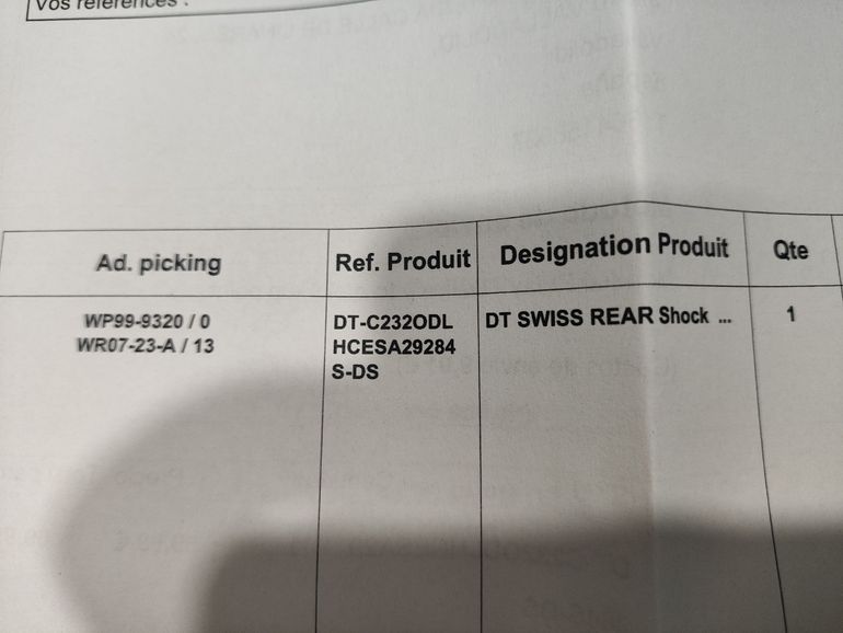 Used Dt Swiss R232 190x40 bike — image 7 of 7