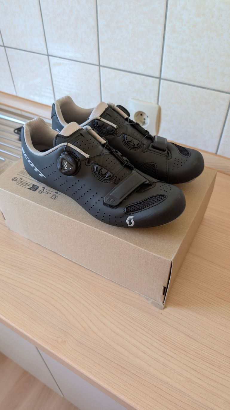 Gebrauchtes Scott Rennradschuhe Road Comp Boa schwarz silber 2026 bike — Bild 1 von 9