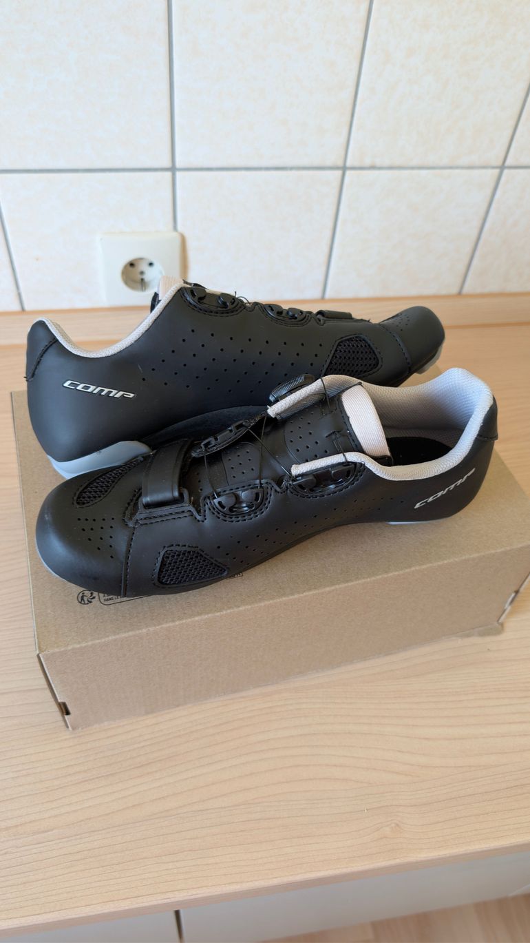Gebrauchtes Scott Rennradschuhe Road Comp Boa schwarz silber 2026 bike — Bild 4 von 9