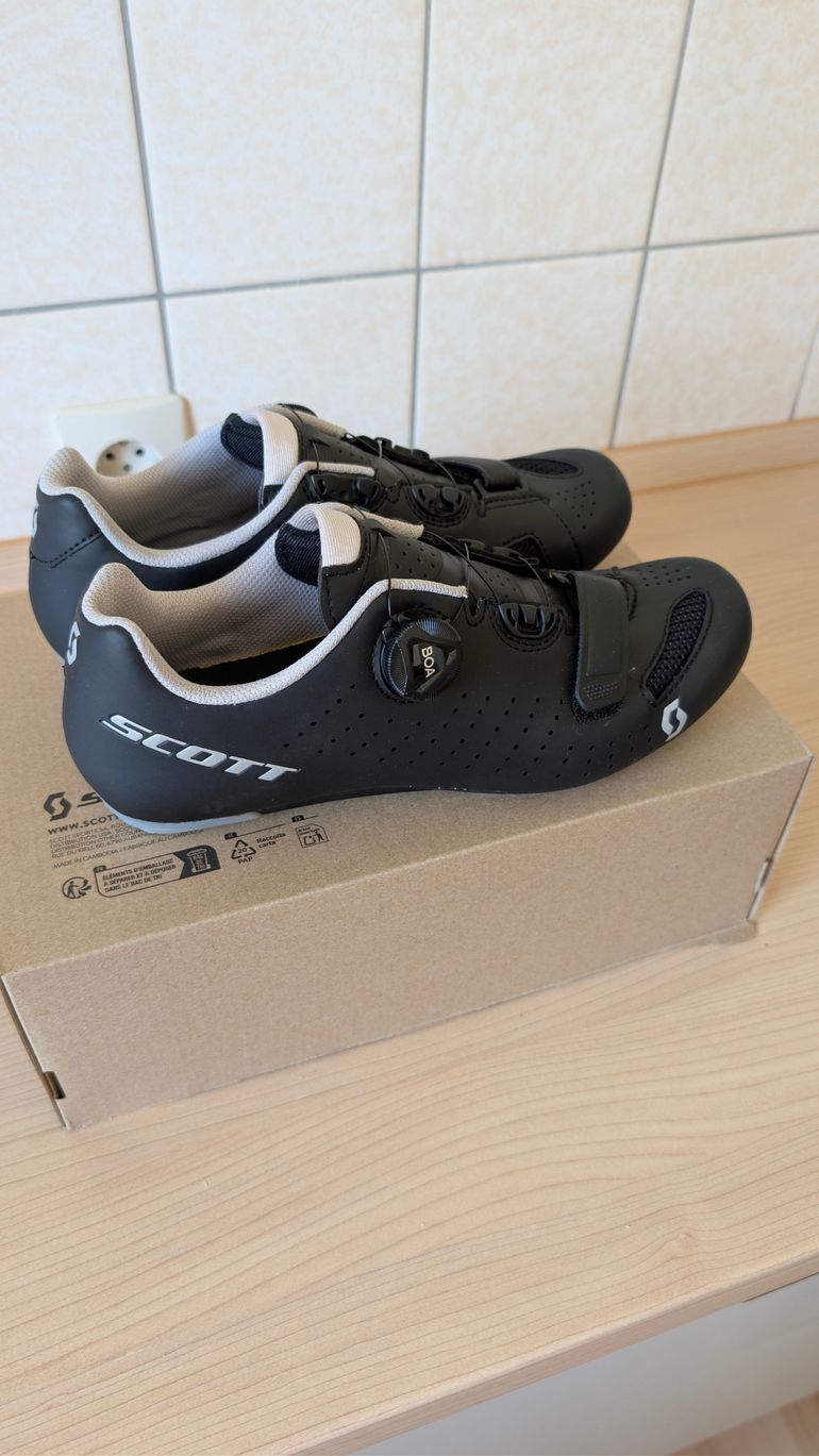 Gebrauchtes Scott Rennradschuhe Road Comp Boa schwarz silber 2026 bike — Bild 2 von 9