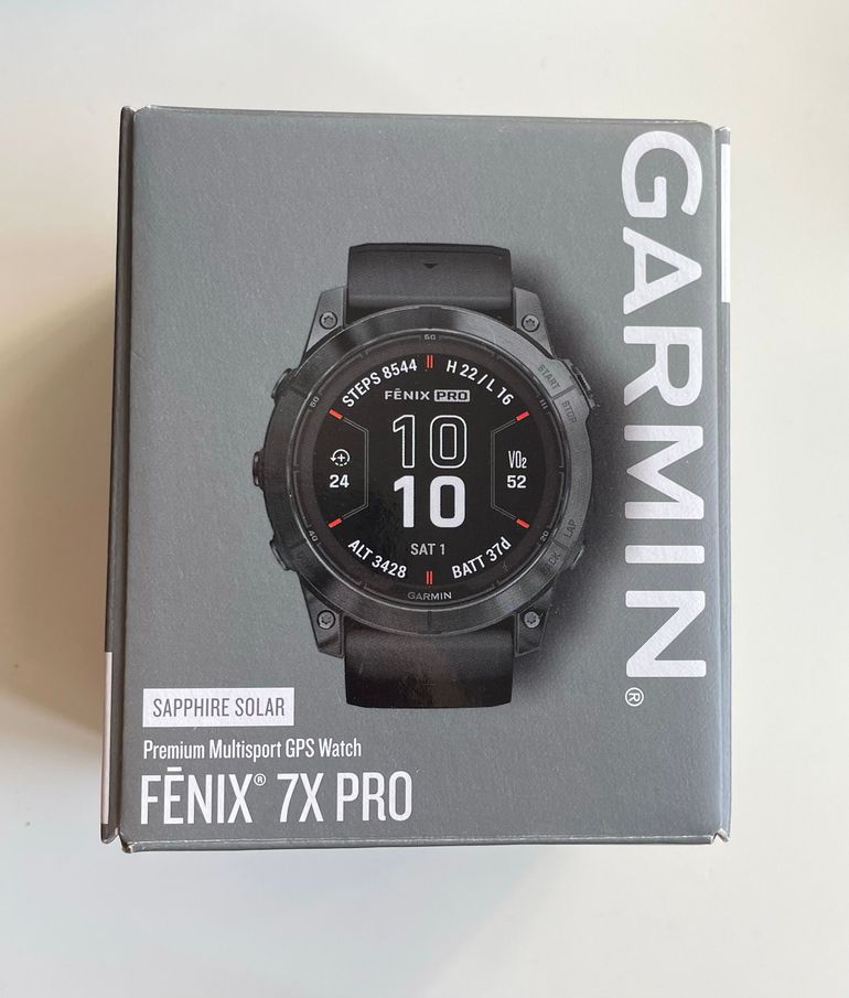Použité Garmin fēnix 7X Pro Sapphire Solar 2025 bike — obrázek 6 z 6