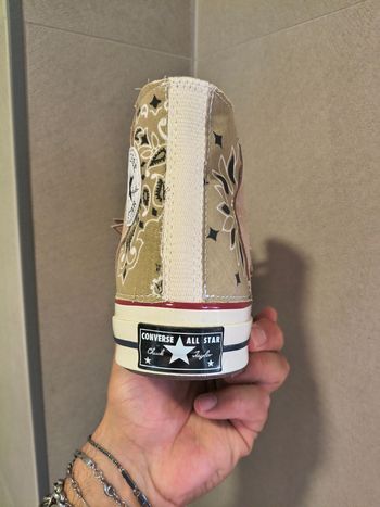 Used converse Chuck Taylor 70 HI size 42.5 Nuovo limited edition bike — image 8 of 10