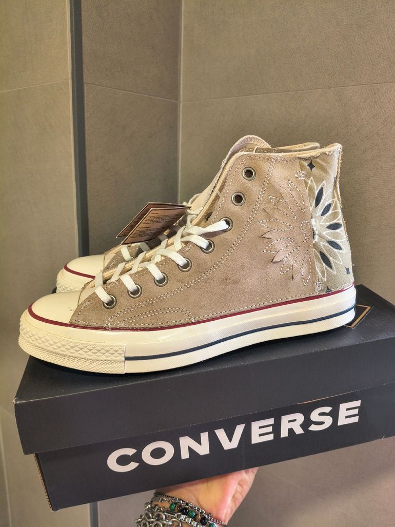 Used converse Chuck Taylor 70 HI size 42.5 Nuovo limited edition bike — image 3 of 10