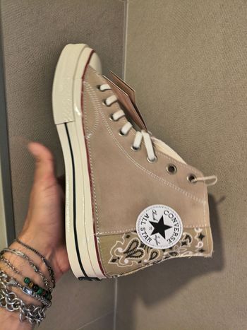 Used converse Chuck Taylor 70 HI size 42.5 Nuovo limited edition bike — image 7 of 10