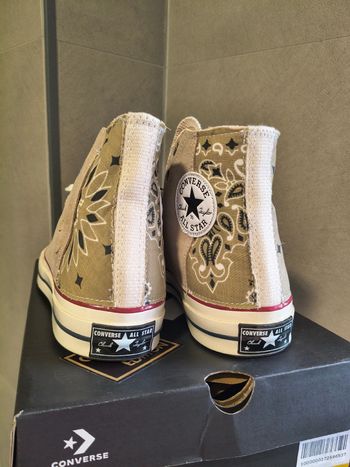 Used converse Chuck Taylor 70 HI size 42.5 Nuovo limited edition bike — image 4 of 10