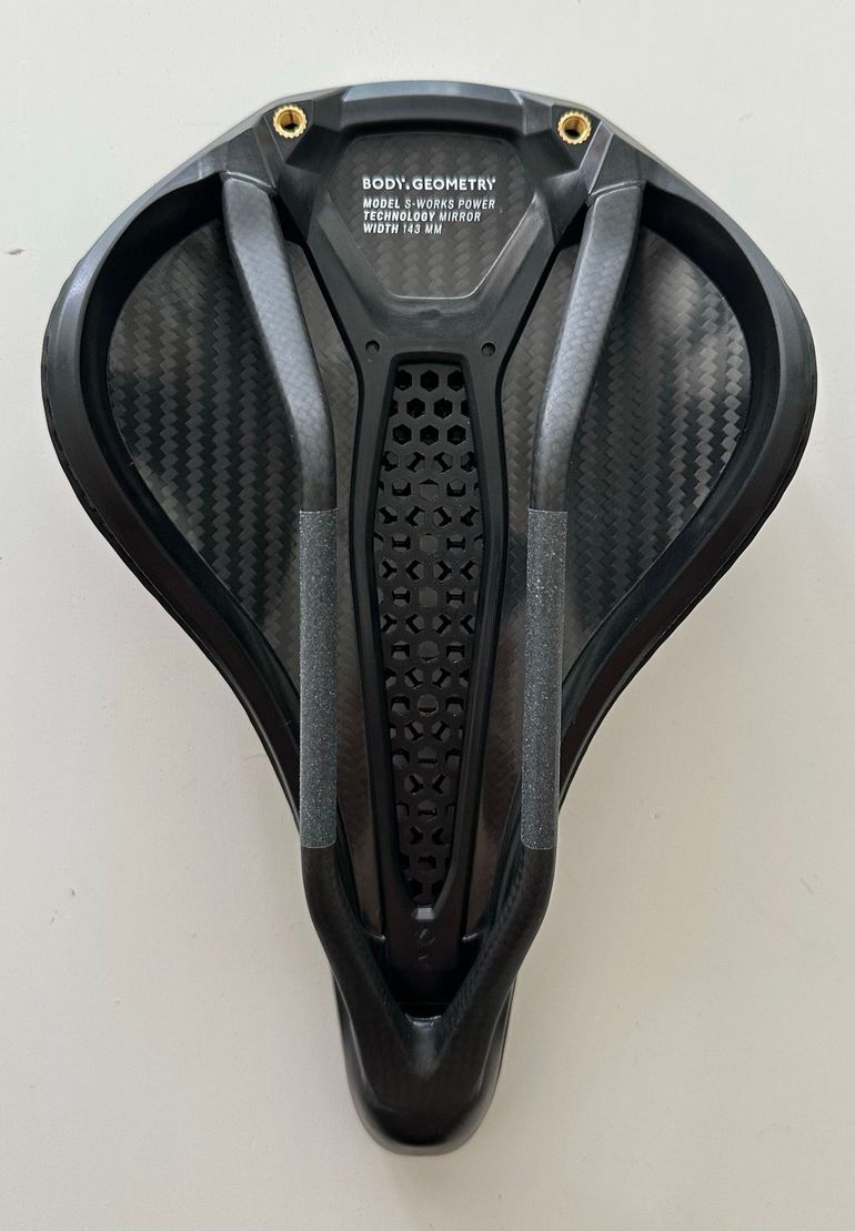 S-Works Power Mirror Saddle 143 mm 2026 bike de segunda mano — imagen 2 de 5