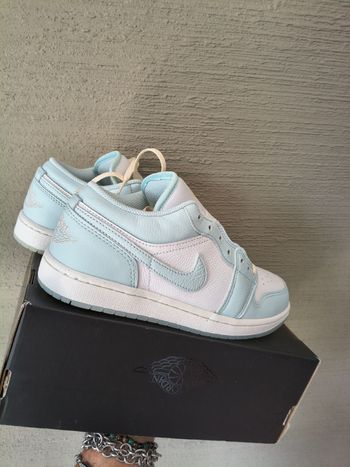 Used Nike Jordan 1 mid Azzurro tg 42 Eur Unisex bike — image 6 of 9