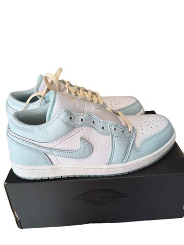 Nike Jordan 1 mid Azzurro tg 42 Eur Unisex Running Shoes d'occasion