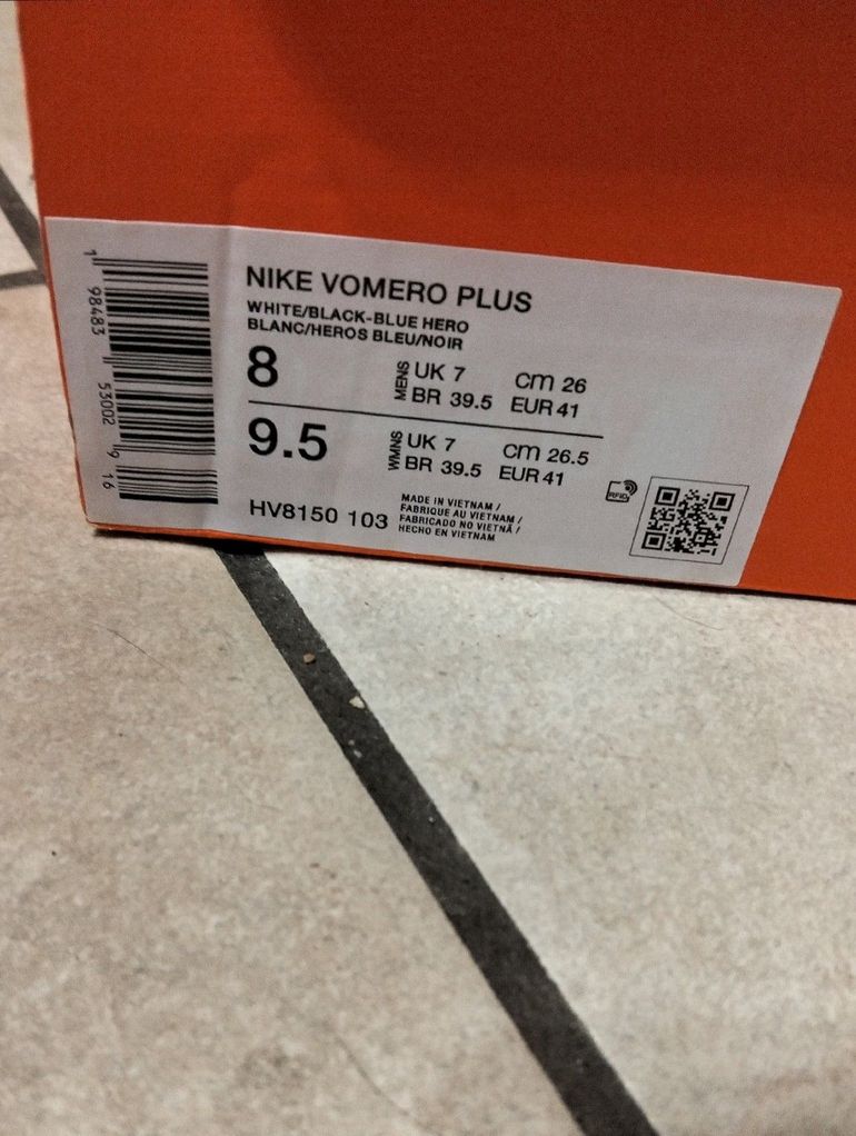 Použité Nike Vomero Plus 2026 bike — obrázek 8 z 8