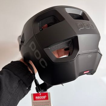 Used POC Kortal Uranium Black Matt Helmet XS-S bike — image 3 of 6