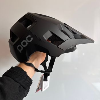 Used POC Kortal Uranium Black Matt Helmet XS-S bike — image 5 of 6
