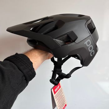 Used POC Kortal Uranium Black Matt Helmet XS-S bike