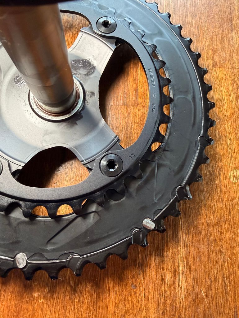 Używany Shimano Ultegra FC-R8100 Kurbel 50/34 170mm + 4iiii Powermeter 2026 bike — zdjęcie 8 z 8