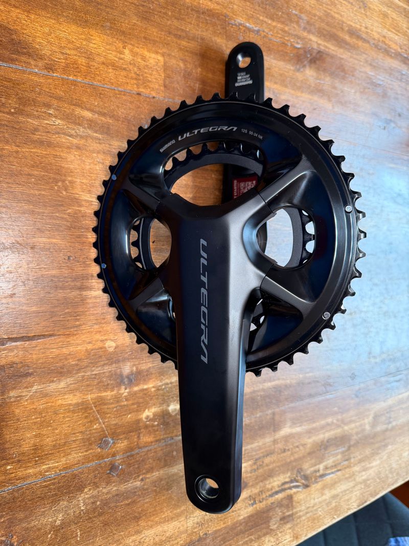 Shimano Ultegra FC-R8100 Kurbel 50/34 170mm + 4iiii Powermeter 2026 Drivetrain & Pedals d'occasion