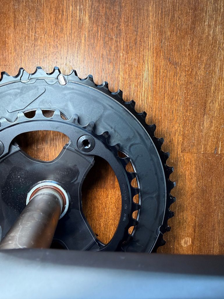 Używany Shimano Ultegra FC-R8100 Kurbel 50/34 170mm + 4iiii Powermeter 2026 bike — zdjęcie 7 z 8