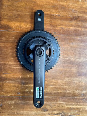 Używany Shimano Ultegra FC-R8100 Kurbel 50/34 170mm + 4iiii Powermeter 2026 bike — zdjęcie 4 z 8