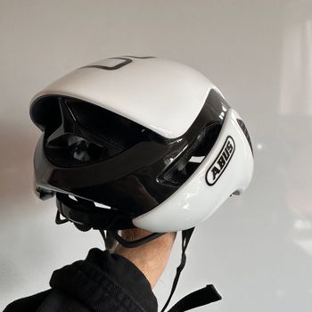 Used ABUS Gamechanger Polar White Helmet size S bike — image 3 of 11