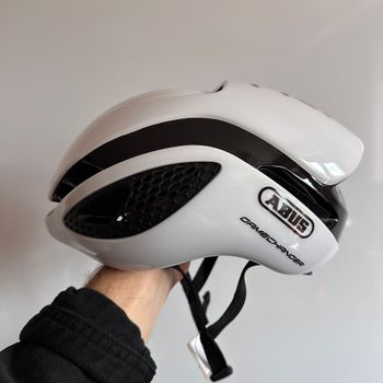 Used ABUS Gamechanger Polar White Helmet size S bike — image 5 of 11