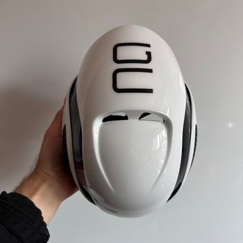 Used ABUS Gamechanger Polar White Helmet size S bike — image 7 of 11