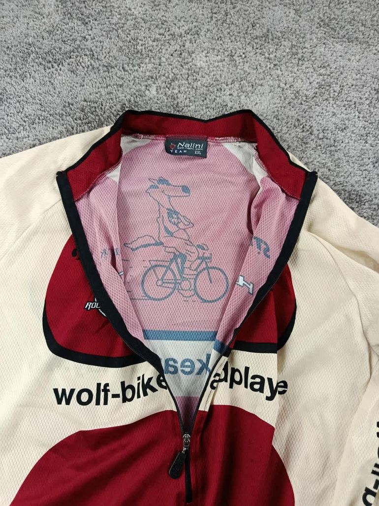 Použité Nalini maillot velo homme taille xxl - 62 7201 cyclisme route respirant allemagne bike — obrázek 4 z 8